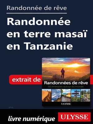 cover image of Randonnée de rêve--Randonnée en terre masaï en Tanzanie